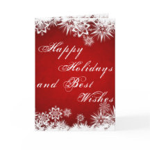 Glückliche Feiertage Faltkarte