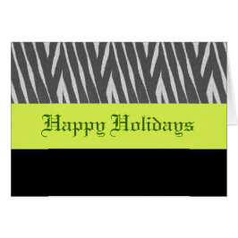 Glückliche Feiertage Grußkarte.