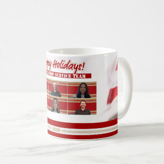 Glückliche Feiertage Kaffeetasse