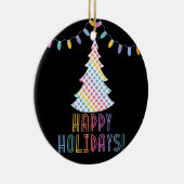 Glückliche Feiertage LLR Lularoe inspiriert Keramikornament (Rechts)