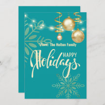 Glückliche Feiertage Moderne grüne Weihnachten