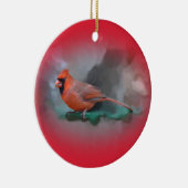 Glückliche Feiertags-männlicher Keramik Ornament (Rechts)