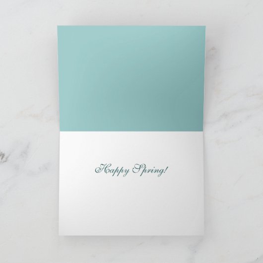 Glückliche Feiertagskarte (Innenseite)