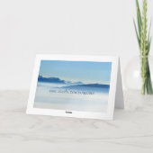 glückliche Ferien Feiertagskarte (Rückseite)