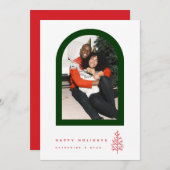 GLÜCKLICHE FERIEN Fügen Sie Ihr Foto hinzu (Vorne/Hinten)