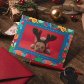 GLÜCKLICHE FERIEN Fügen Sie Ihr Foto hinzu