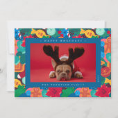 GLÜCKLICHE FERIEN Fügen Sie Ihr Foto hinzu (Vorderseite)