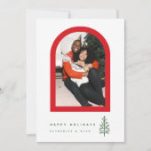 GLÜCKLICHE FERIEN Fügen Sie Ihr Foto hinzu (Vorderseite)