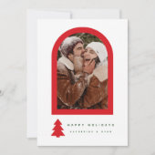 GLÜCKLICHE FERIEN Fügen Sie Ihr Foto hinzu (Vorderseite)