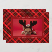 GLÜCKLICHE FERIEN Fügen Sie Ihr Foto hinzu (Vorne/Hinten)