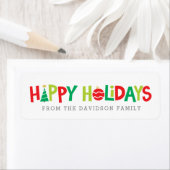 Glückliche Ferien hell bunt illustriert (Insitu)