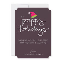 glückliche Ferien in Handschrift