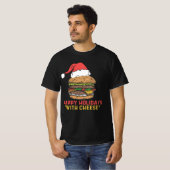 Glückliche Ferien mit Käse Shirt Weihnachten 2020 (Vorne ganz)
