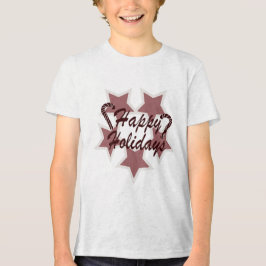 glückliche Ferien Tri-Blend Shirt