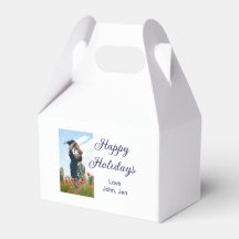 Glückliche Ferien Vater Sohn Weihnachten Familieng