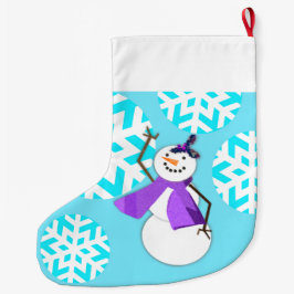 GLÜCKLICHE FERIEN : Winterfreunde 2-N-1 Großer Weihnachtsstrumpf