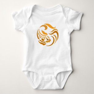 Glückliche Fische Baby Strampler