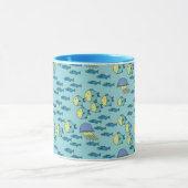 Glückliche Fische Tasse (Zentrum)
