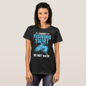 Glückliche Fischerei für Fischjäger und Fischer 23 T-Shirt (Vorne ganz)