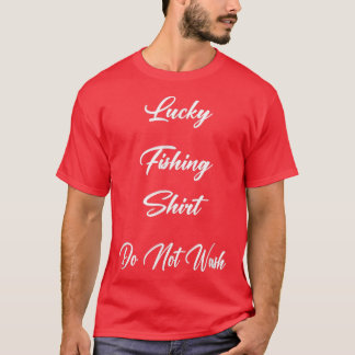 Glückliche Fischerei nicht wecken Sarcastic Joke S T-Shirt