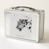 Glückliche Fleischfresser-Lunchbox Metall Brotdose (Vorderseite)