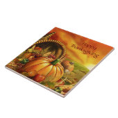 Glückliche Fliese des Erntedank-2A (Seite)