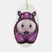 glückliche Flusspferdprodukte Keramik Ornament (Rechts)