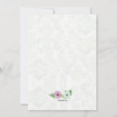 Glückliche Frauentagskarte Karte (Rückseite)