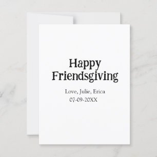 Glückliche Freunde hinzufügen Namen mit Liebe Datu Postkarte