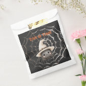 Glückliche freundliche Spinne auf Web Halloween Geschenktütchen (Versiegelt)