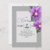 Glückliche Freundschaft Einladung (Vorderseite)