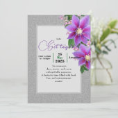 Glückliche Freundschaft Einladung (Stehend Vorderseite)