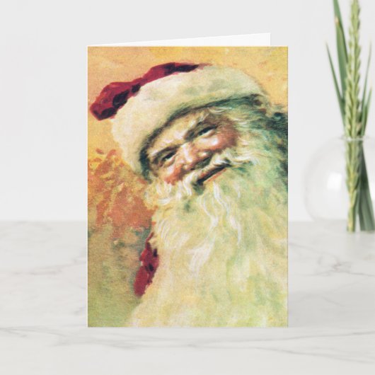 Glückliche frohe Weihnachten Sankt Vintag (Vorderseite)