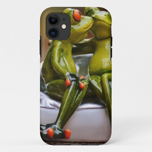 Glückliche Frösche Case-Mate iPhone Hülle (Rückseite)