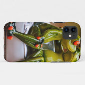Glückliche Frösche Case-Mate iPhone Hülle (Rückseite (Horizontal))