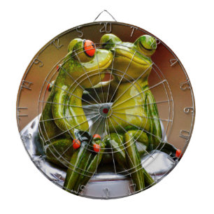 Glückliche Frösche Dartscheibe