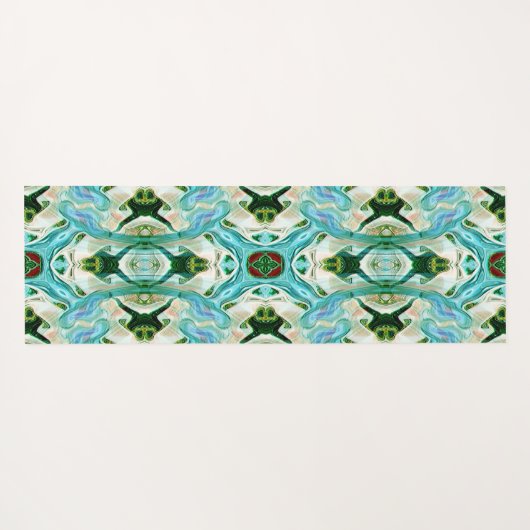 Glückliche Frösche...... Yogamatte (Rückseite (Horizontal))