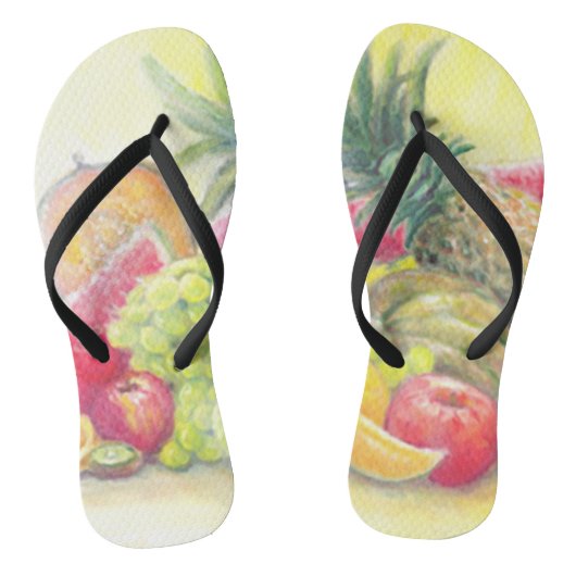 Glückliche Früchte Badesandalen (Fußbett)