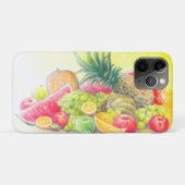Glückliche Früchte Case-Mate iPhone Hülle (Rückseite (Horizontal))