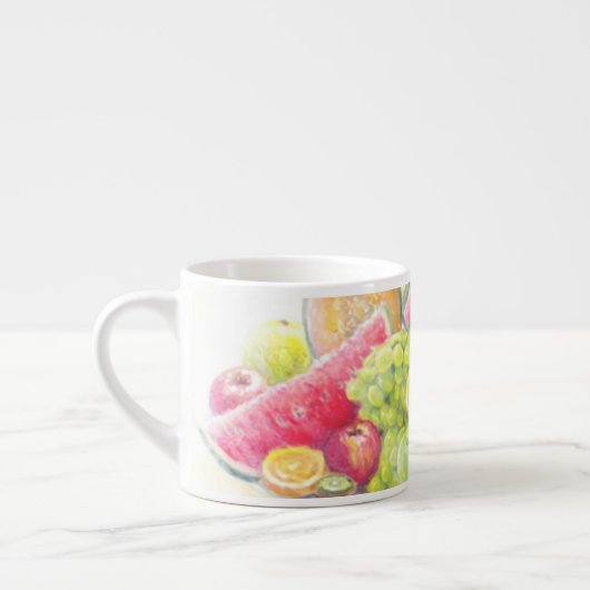 Glückliche Früchte Espressotasse (Links)