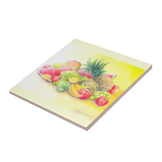 Glückliche Früchte Fliese (Seite)