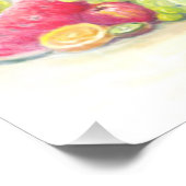 Glückliche Früchte Fotodruck (Ecke)