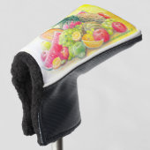 Glückliche Früchte Golf Headcover (3/4 Vorderseite)