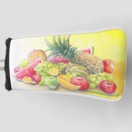 Glückliche Früchte Golf Headcover (Vorderseite)