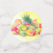 Glückliche Früchte Konfetti (Klein Vorderseite)