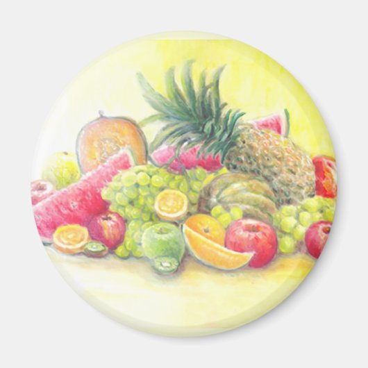 Glückliche Früchte Magnet (Vorne)