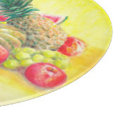 Glückliche Früchte Schneidebrett (Ecke)