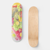 Glückliche Früchte Skateboard (Vorderseite)