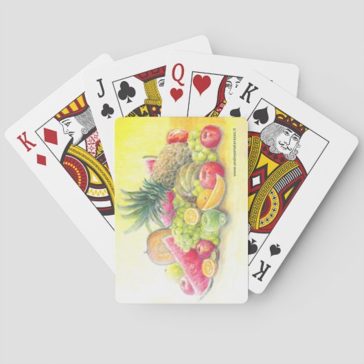 Glückliche Früchte Spielkarten (Rückseite)