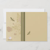 Glückliche Füße Einladungs- Einladung (Rückseite)